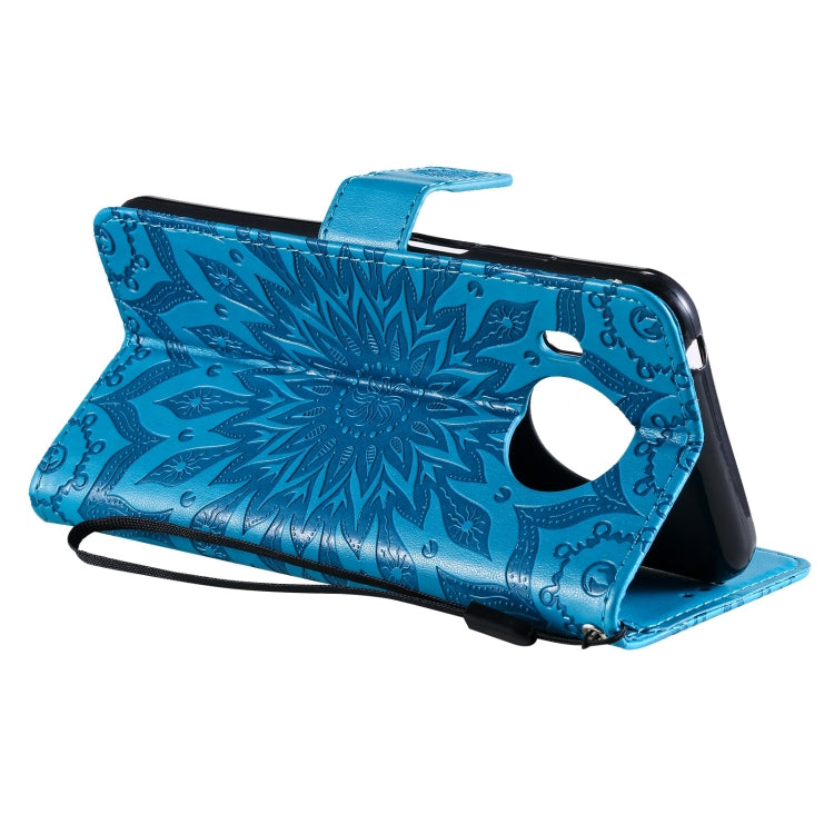 For Nokia X20 / X10 Sun Embossing Pattern Horizontal Flip Leather Case with Card Slot & Holder & Wallet & Lanyard