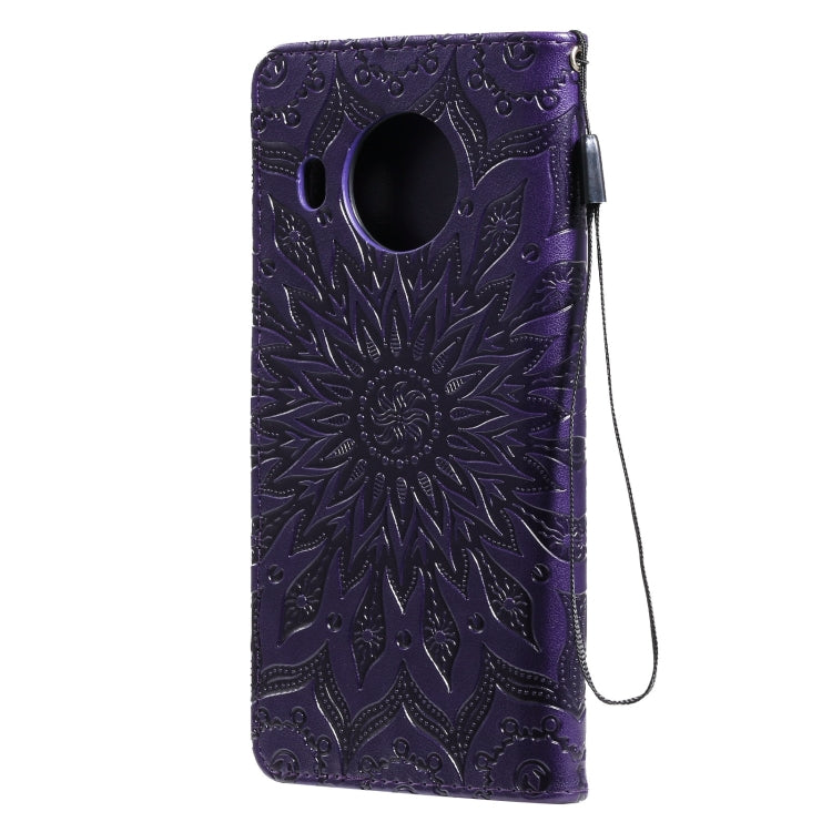 For Nokia X20 / X10 Sun Embossing Pattern Horizontal Flip Leather Case with Card Slot & Holder & Wallet & Lanyard