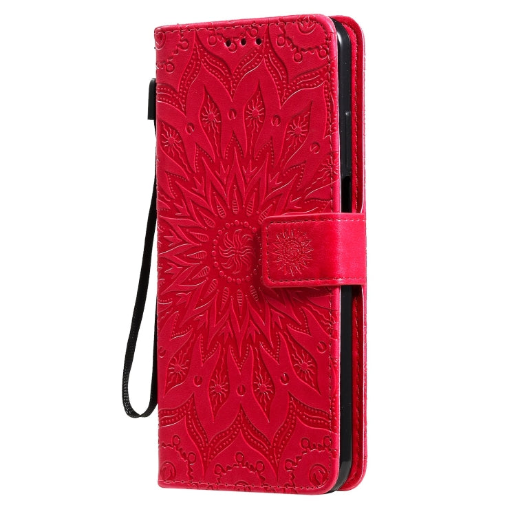 For Nokia X20 / X10 Sun Embossing Pattern Horizontal Flip Leather Case with Card Slot & Holder & Wallet & Lanyard