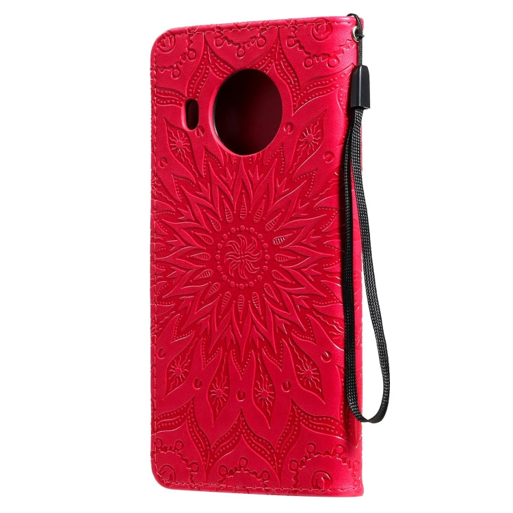 For Nokia X20 / X10 Sun Embossing Pattern Horizontal Flip Leather Case with Card Slot & Holder & Wallet & Lanyard