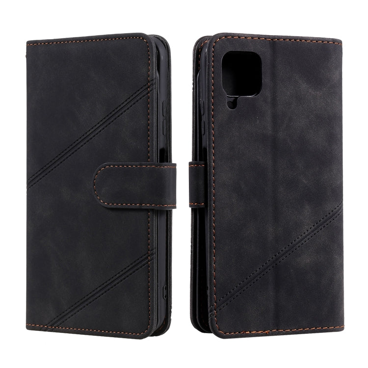 For Huawei P40 Lite Skin Feel Business Horizontal Flip PU Leather Case with Holder & Multi-Card Slots & Wallet & Lanyard & Photo Frame