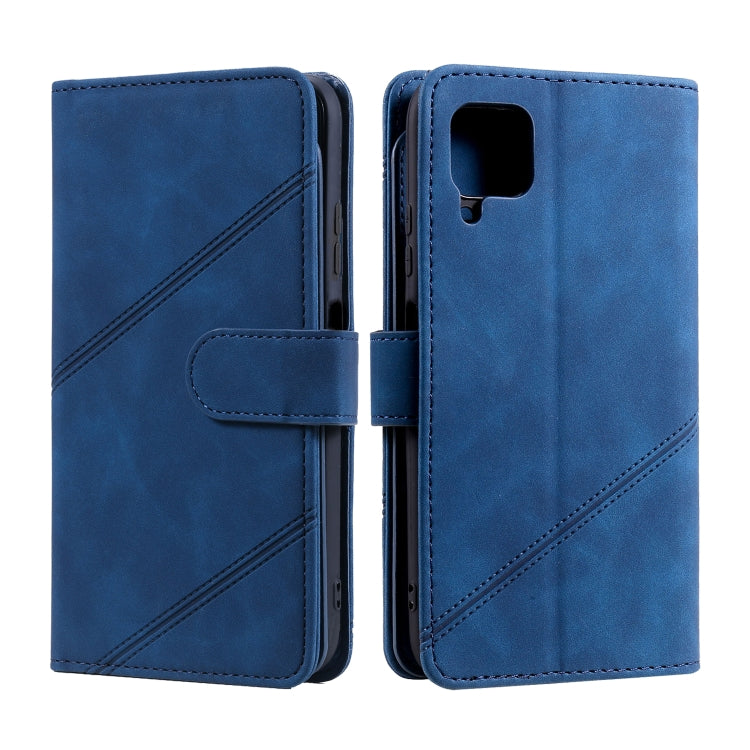 For Huawei P40 Lite Skin Feel Business Horizontal Flip PU Leather Case with Holder & Multi-Card Slots & Wallet & Lanyard & Photo Frame