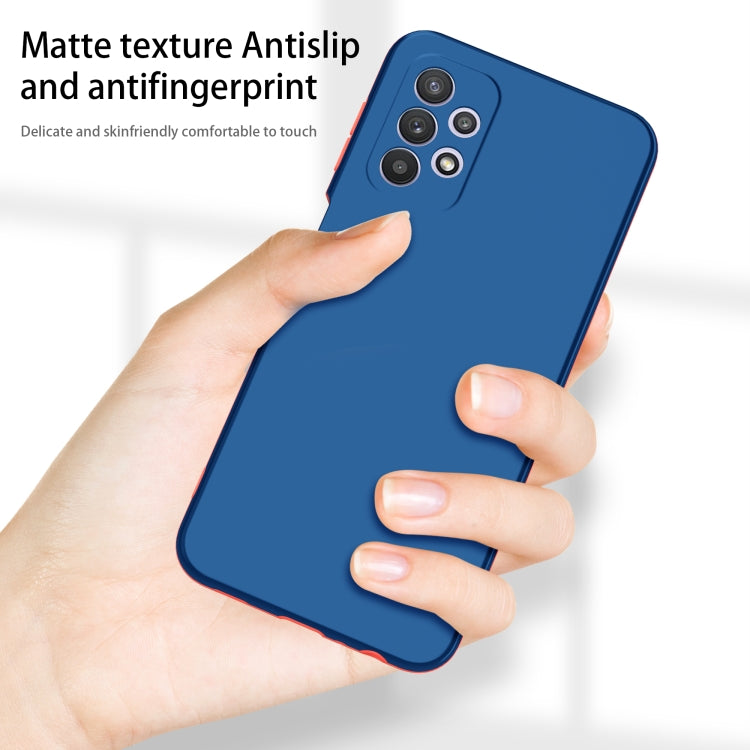 For Samsung Galaxy A32 4G Dual-color 360 Degrees Full Coverage Protective PC + TPU Shockproof Case