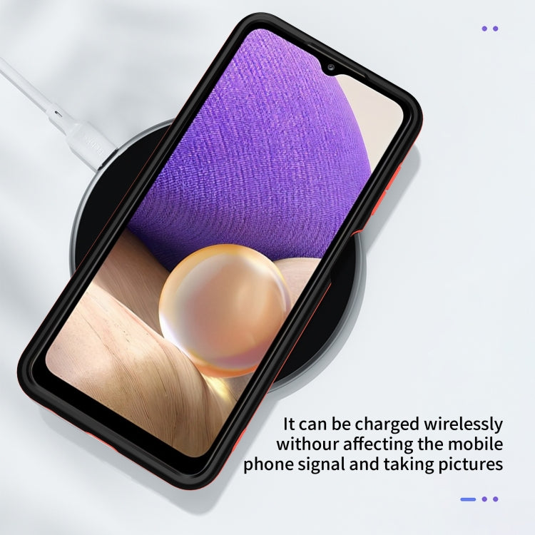 For Samsung Galaxy A02/M02 EU Version Dual-color 360 Degrees Full Coverage Protective PC + TPU Shockproof Case