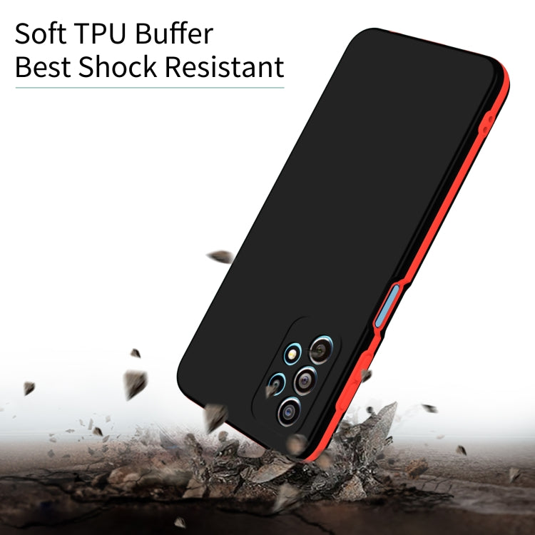 For Samsung Galaxy S21 5G Dual-color 360 Degrees Full Coverage Protective PC + TPU Shockproof Case