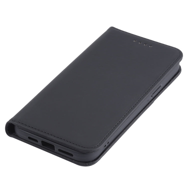 For iPhone 13 Pro Max Strong Magnetism Shockproof Horizontal Flip Liquid Feel Leather Case with Holder & Card Slots & Wallet