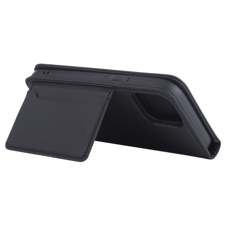 For iPhone 13 Pro Max Strong Magnetism Shockproof Horizontal Flip Liquid Feel Leather Case with Holder & Card Slots & Wallet
