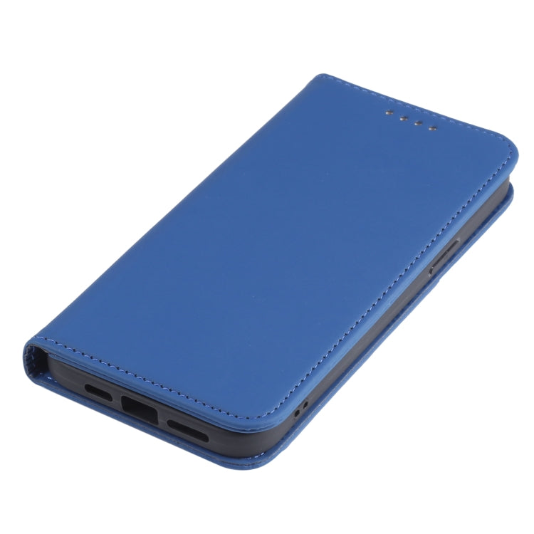 For iPhone 13 Pro Max Strong Magnetism Shockproof Horizontal Flip Liquid Feel Leather Case with Holder & Card Slots & Wallet