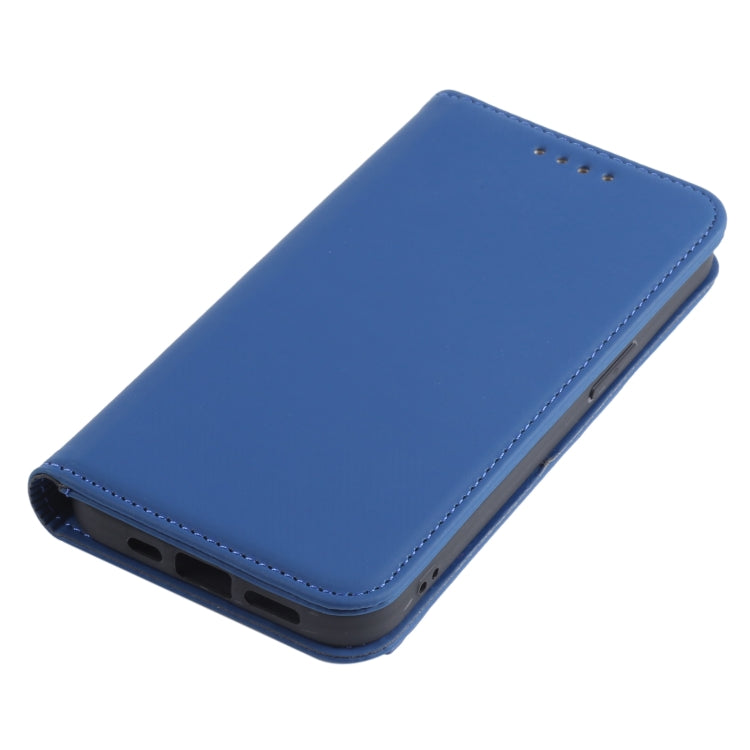 For iPhone 13 Pro Strong Magnetism Shockproof Horizontal Flip Liquid Feel Leather Case with Holder & Card Slots & Wallet