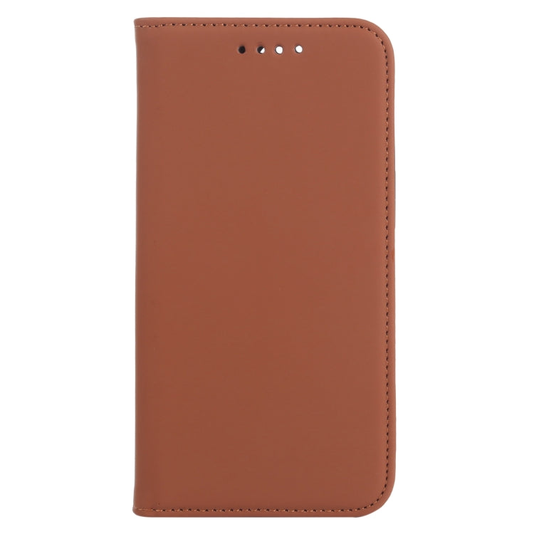 For iPhone 13 Pro Strong Magnetism Shockproof Horizontal Flip Liquid Feel Leather Case with Holder & Card Slots & Wallet
