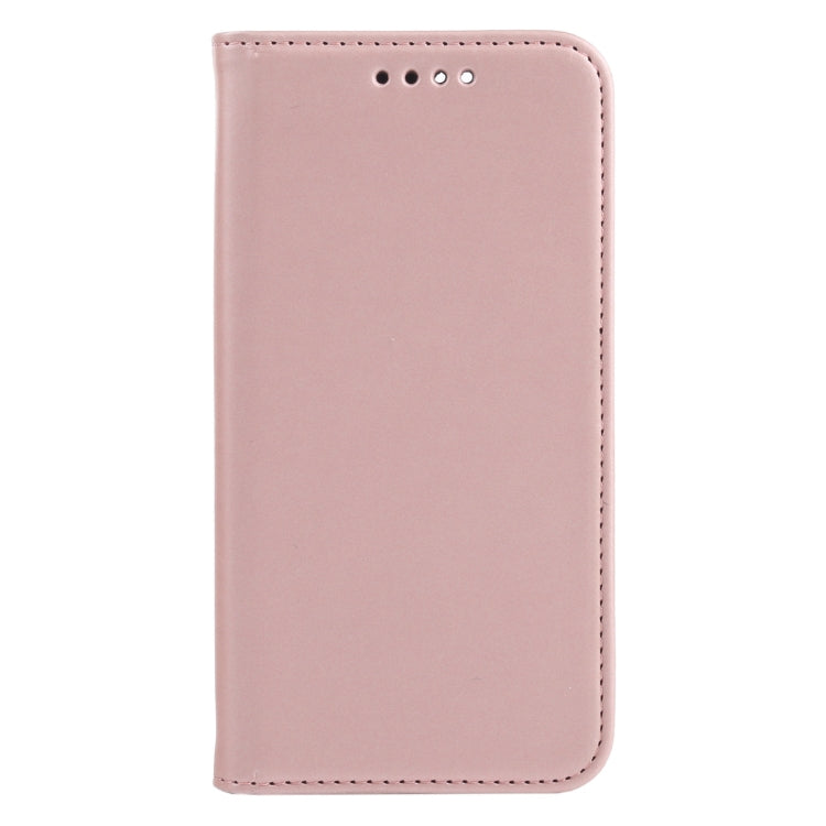 For iPhone 13 Strong Magnetism Shockproof Horizontal Flip Liquid Feel Leather Case with Holder & Card Slots & Wallet