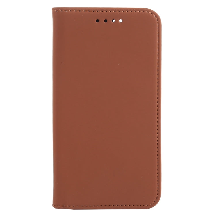 For iPhone 13 Strong Magnetism Shockproof Horizontal Flip Liquid Feel Leather Case with Holder & Card Slots & Wallet