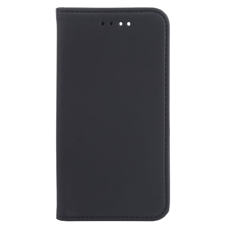 For iPhone 13 Strong Magnetism Shockproof Horizontal Flip Liquid Feel Leather Case with Holder & Card Slots & Wallet mini