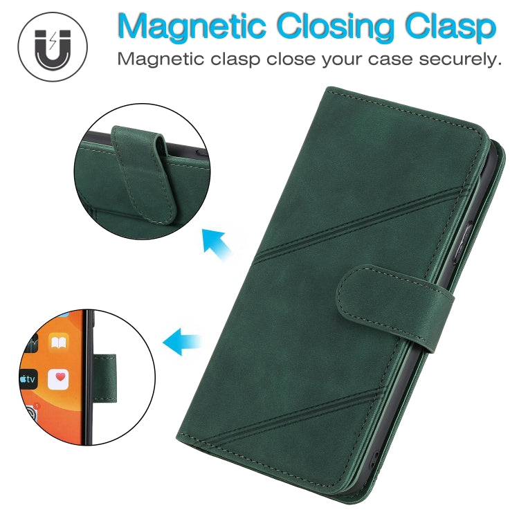 For Xiaomi Redmi Note 8T Skin Feel Business Horizontal Flip PU Leather Case with Holder & Multi-Card Slots & Wallet & Lanyard & Photo Frame