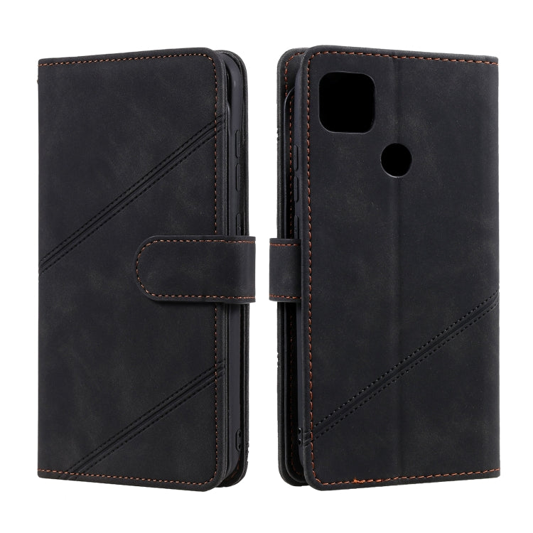 For Xiaomi Redmi 9C Skin Feel Business Horizontal Flip PU Leather Case with Holder & Multi-Card Slots & Wallet & Lanyard & Photo Frame