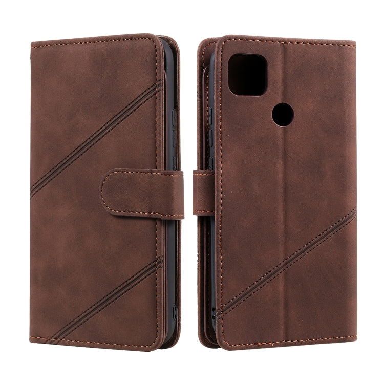 For Xiaomi Redmi 9C Skin Feel Business Horizontal Flip PU Leather Case with Holder & Multi-Card Slots & Wallet & Lanyard & Photo Frame