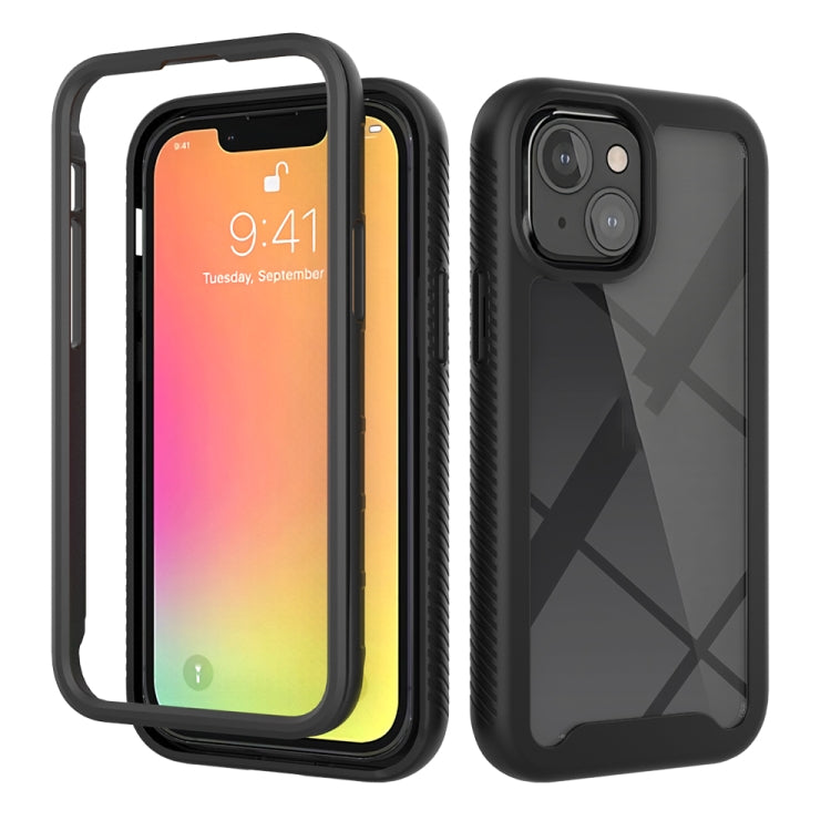 For iPhone 13 mini Starry Sky Solid Color Series Shockproof PC + TPU Protective Case
