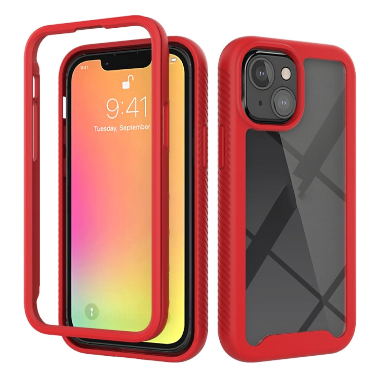 For iPhone 13 mini Starry Sky Solid Color Series Shockproof PC + TPU Protective Case