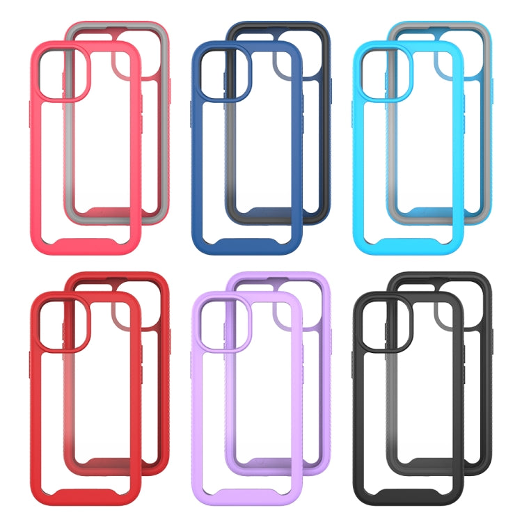 For iPhone 13 mini Starry Sky Solid Color Series Shockproof PC + TPU Protective Case