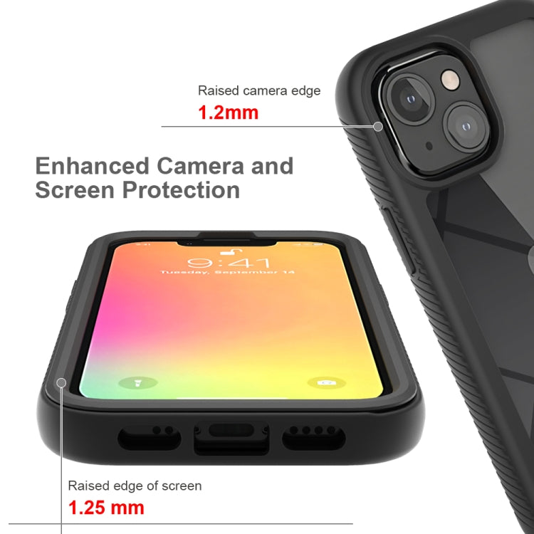 For iPhone 13 mini Starry Sky Solid Color Series Shockproof PC + TPU Protective Case