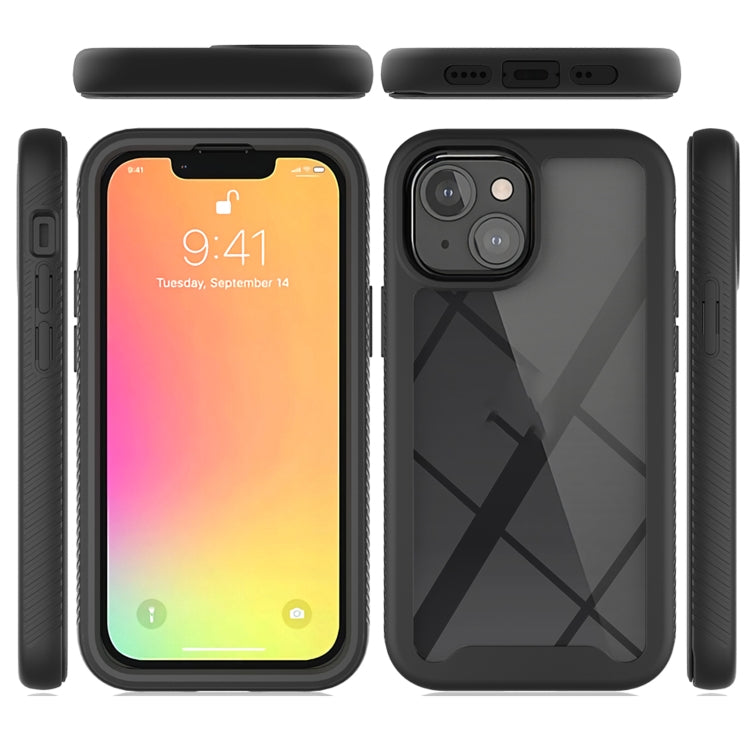 For iPhone 13 mini Starry Sky Solid Color Series Shockproof PC + TPU Protective Case