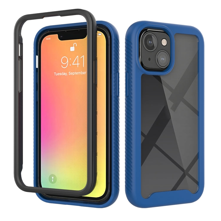 For iPhone 13 mini Starry Sky Solid Color Series Shockproof PC + TPU Protective Case