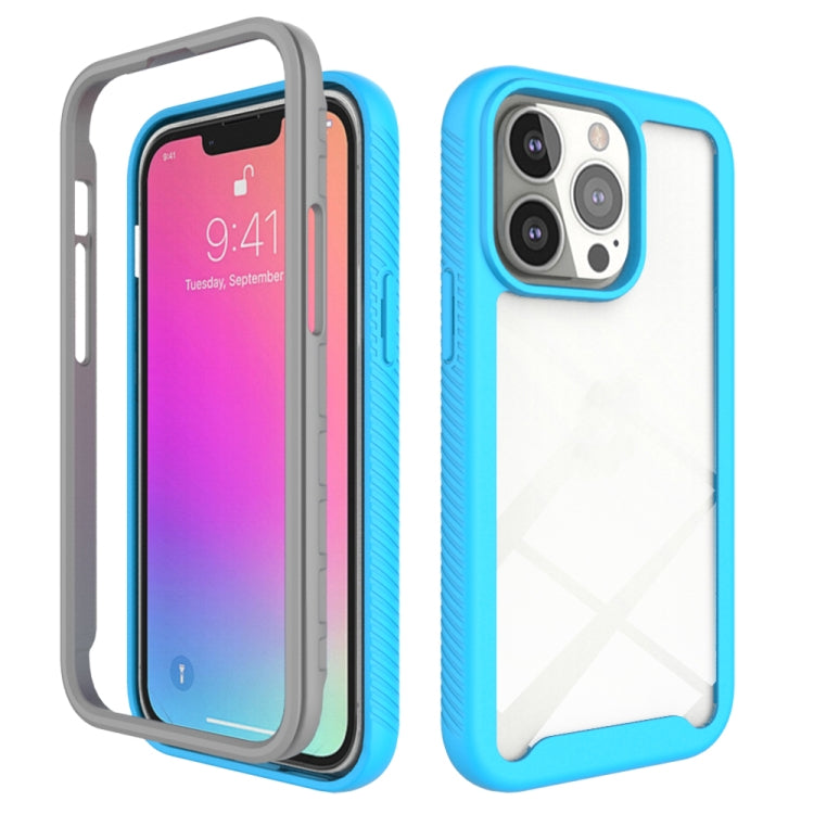 For iPhone 13 Pro Starry Sky Solid Color Series Shockproof PC + TPU Protective Case
