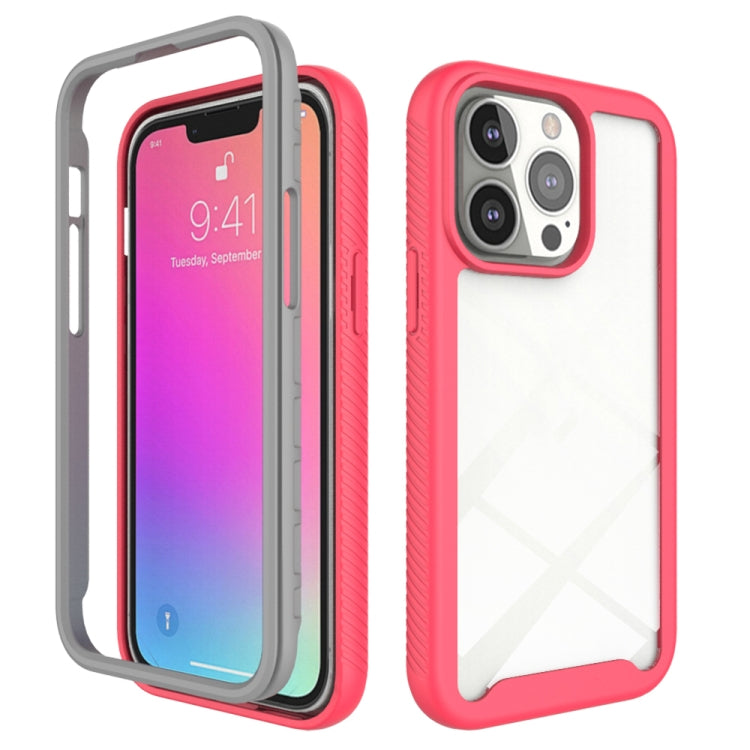 For iPhone 13 Pro Starry Sky Solid Color Series Shockproof PC + TPU Protective Case