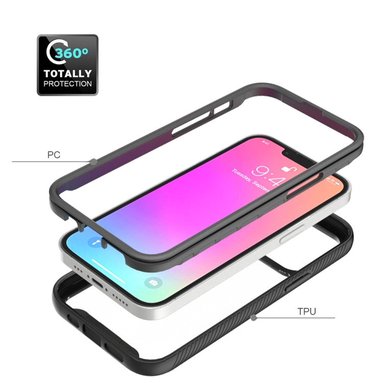 For iPhone 13 Pro Starry Sky Solid Color Series Shockproof PC + TPU Protective Case