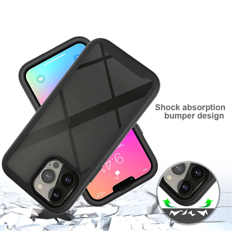 For iPhone 13 Pro Max Starry Sky Solid Color Series Shockproof PC + TPU Protective Case