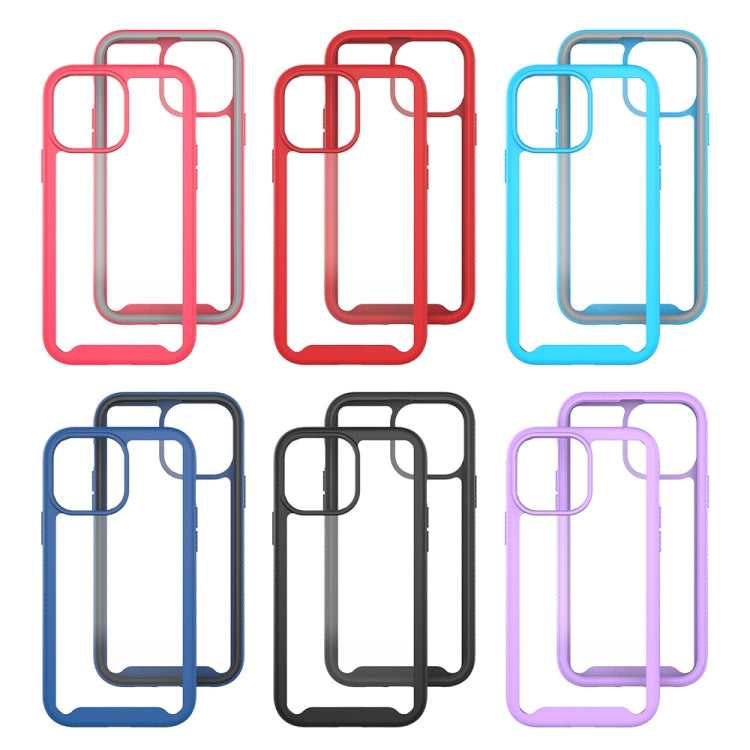 For iPhone 13 Pro Max Starry Sky Solid Color Series Shockproof PC + TPU Protective Case