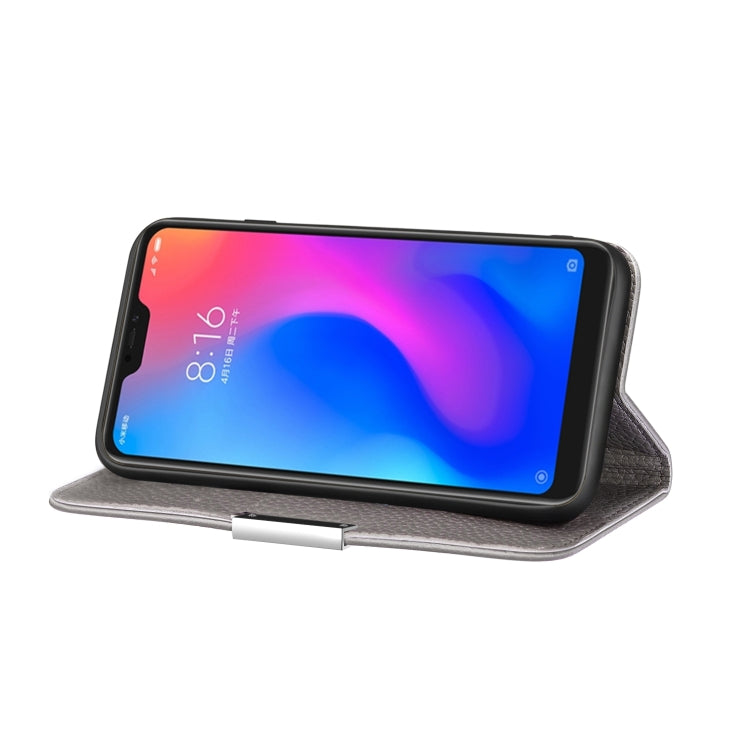 For Xiaomi Redmi 6 Pro Litchi Texture Horizontal Flip Leather Case with Holder & Card Slots