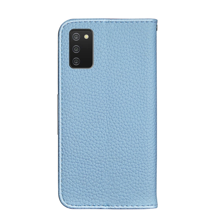 For Samsung Galaxy A03s(164mm) Litchi Texture Horizontal Flip Leather Case with Holder & Card Slots