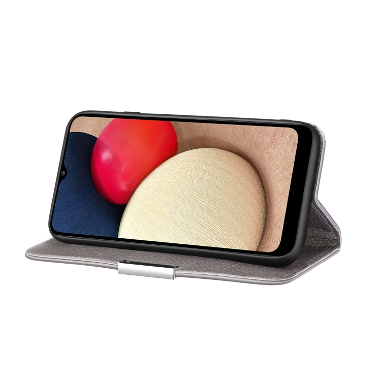For Samsung Galaxy A03s(164mm) Litchi Texture Horizontal Flip Leather Case with Holder & Card Slots