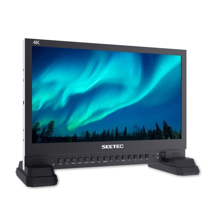 SEETEC 4K156-9HSD 3840x2160 300 nits 15.6 inch IPS Screen HDMI 4K 3G-SDI Four Screen Split Display Monitor