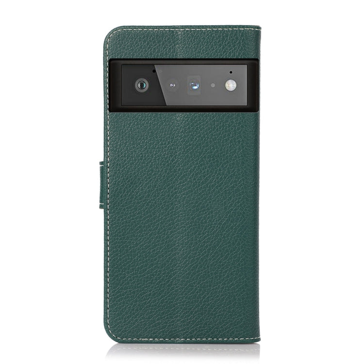 For Google Pixel 6 Pro Litchi Texture PU + TPU Horizontal Flip Leather Case with Holder & Card Slots & Wallet