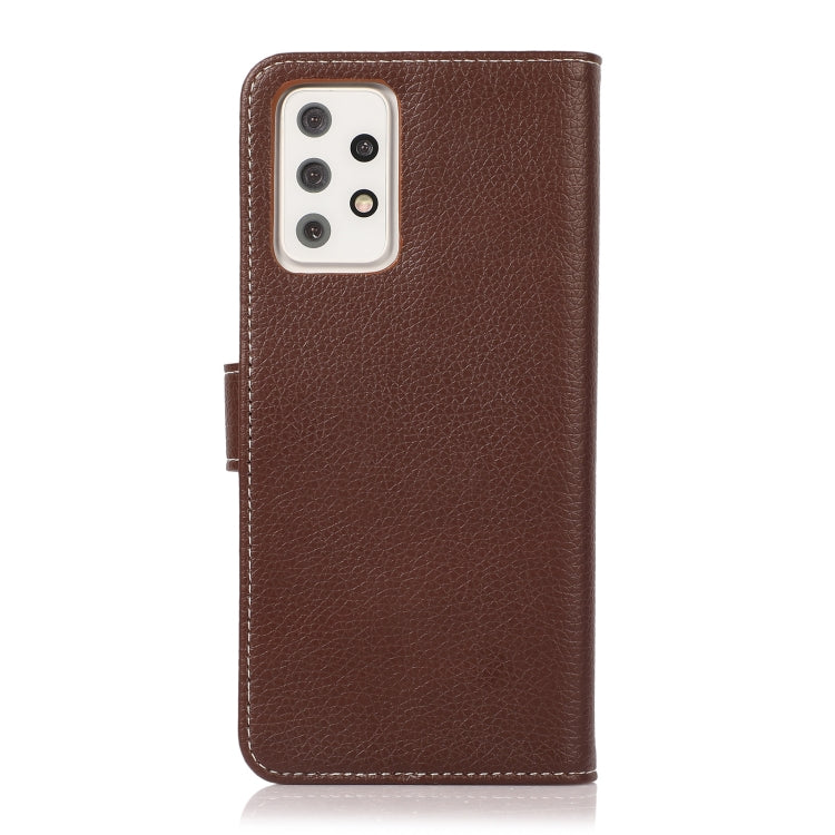 For Samsung Galaxy A72 5G / 4G Litchi Texture PU + TPU Horizontal Flip Leather Case with Holder & Card Slots & Wallet