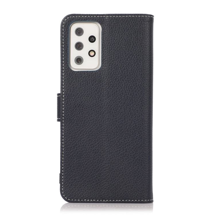 For Samsung Galaxy A72 5G / 4G Litchi Texture PU + TPU Horizontal Flip Leather Case with Holder & Card Slots & Wallet