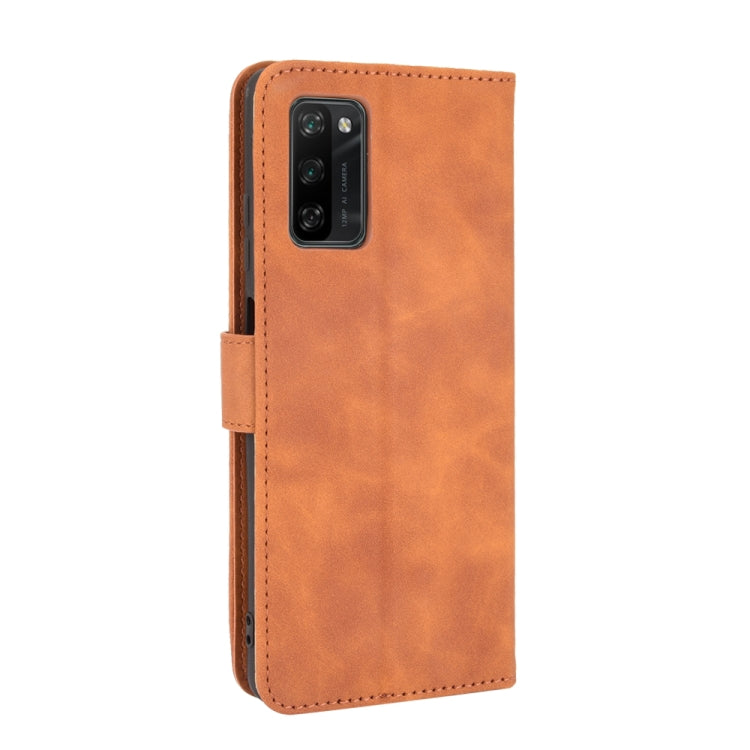 For Blackview A100 Solid Color Skin Feel Magnetic Buckle Horizontal Flip Calf Texture PU Leather Case with Holder & Card Slots & Wallet