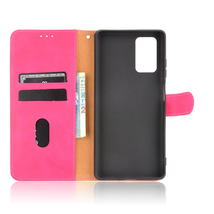 For Blackview A100 Solid Color Skin Feel Magnetic Buckle Horizontal Flip Calf Texture PU Leather Case with Holder & Card Slots & Wallet