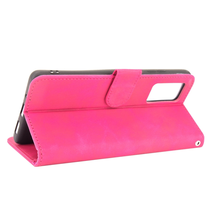 For Blackview A100 Solid Color Skin Feel Magnetic Buckle Horizontal Flip Calf Texture PU Leather Case with Holder & Card Slots & Wallet