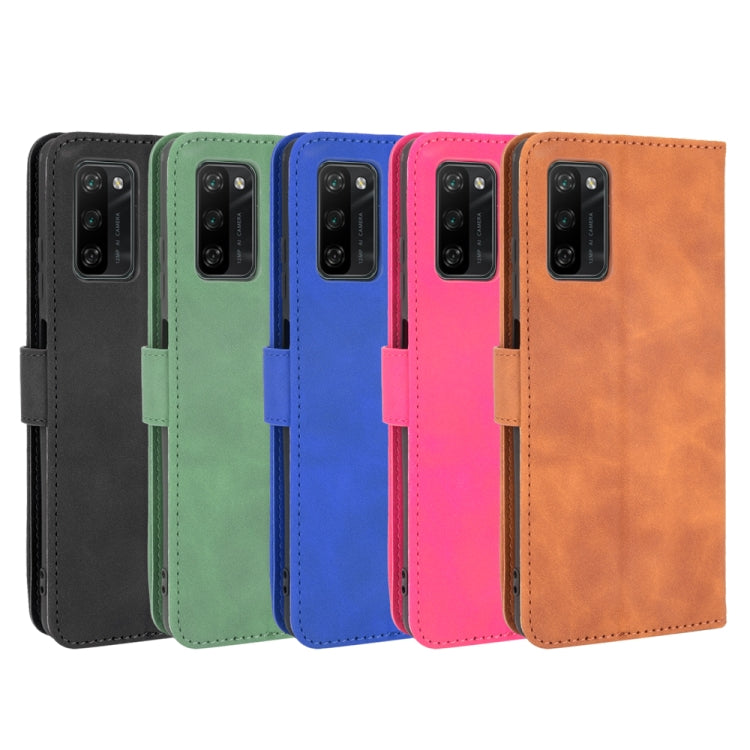 For Blackview A100 Solid Color Skin Feel Magnetic Buckle Horizontal Flip Calf Texture PU Leather Case with Holder & Card Slots & Wallet