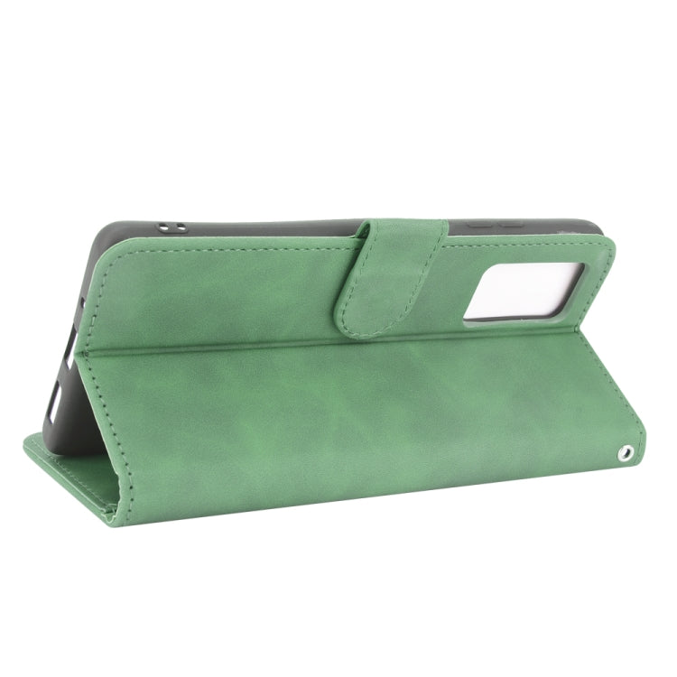 For Blackview A100 Solid Color Skin Feel Magnetic Buckle Horizontal Flip Calf Texture PU Leather Case with Holder & Card Slots & Wallet