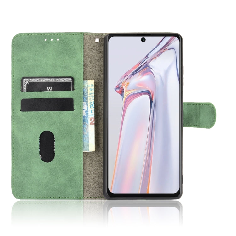 For Blackview A100 Solid Color Skin Feel Magnetic Buckle Horizontal Flip Calf Texture PU Leather Case with Holder & Card Slots & Wallet