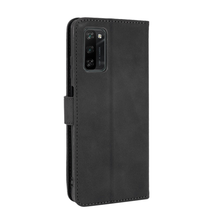 For Blackview A100 Solid Color Skin Feel Magnetic Buckle Horizontal Flip Calf Texture PU Leather Case with Holder & Card Slots & Wallet