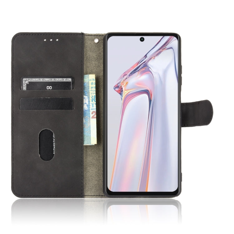 For Blackview A100 Solid Color Skin Feel Magnetic Buckle Horizontal Flip Calf Texture PU Leather Case with Holder & Card Slots & Wallet
