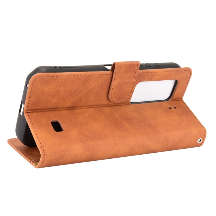 For Ulefone Armor 11T 5G Solid Color Skin Feel Magnetic Buckle Horizontal Flip Calf Texture PU Leather Case with Holder & Card Slots & Wallet