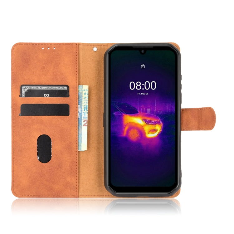 For Ulefone Armor 11T 5G Solid Color Skin Feel Magnetic Buckle Horizontal Flip Calf Texture PU Leather Case with Holder & Card Slots & Wallet