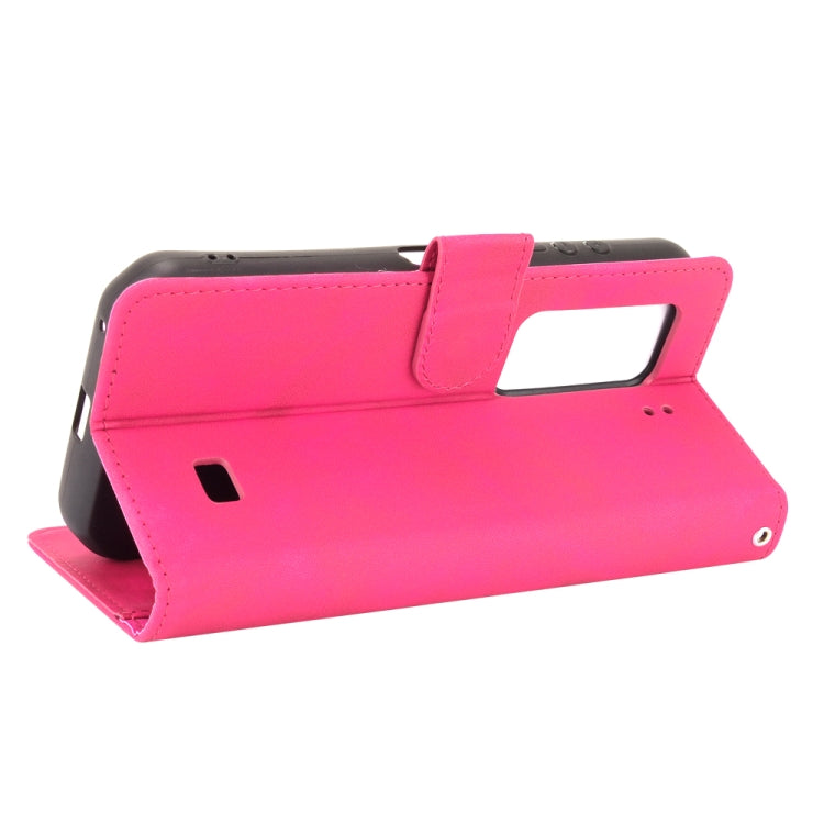 For Ulefone Armor 11T 5G Solid Color Skin Feel Magnetic Buckle Horizontal Flip Calf Texture PU Leather Case with Holder & Card Slots & Wallet