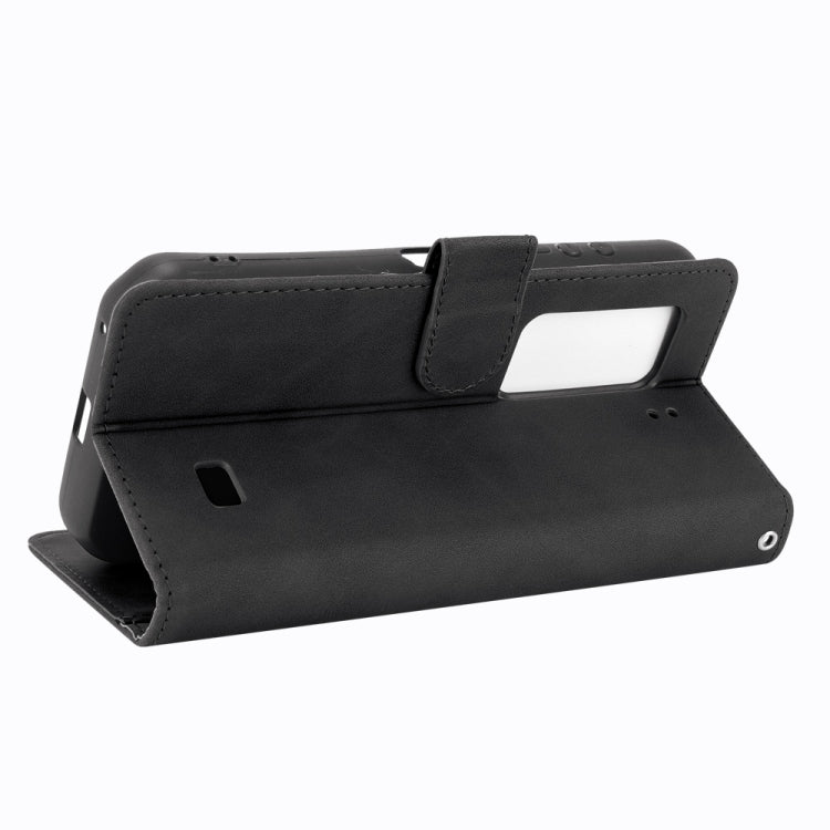 For Ulefone Armor 11T 5G Solid Color Skin Feel Magnetic Buckle Horizontal Flip Calf Texture PU Leather Case with Holder & Card Slots & Wallet
